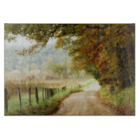 Automne sur une route de campagne