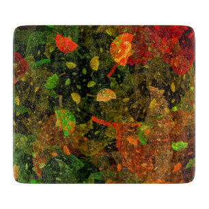 Planche À Découper Autumn colorful decorative design
