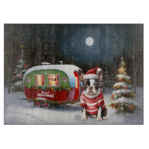 Planche À Découper Aventure de Noël de la caravane du Terrier de Bost