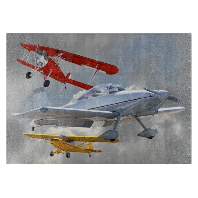 PLANCHE À DÉCOUPER AVIONS (Devant)