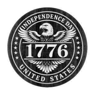Planche À Découper Badge de l'Aigle de la Fête de l'Indépendance des 
