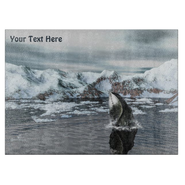 Planche À Découper Baleine boréale (Devant)