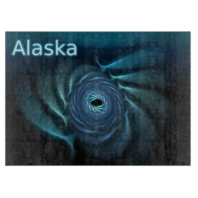 Planche À Découper Baleines de glace - Alaska (Devant)