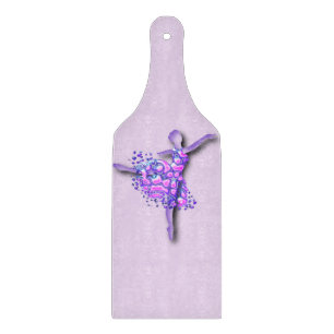 Planche À Découper Ballerina Purple Cutting Boar Ballet Danseuse Fill