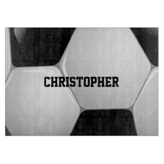 Planche À Découper Ballon de football personnalisable du football