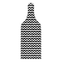 Bande de Chevron noir et blanc