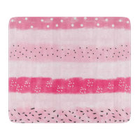 bandes de blocs de couleurs modernes blanc rose