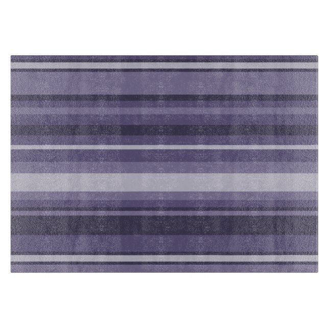 Planche À Découper Bandes de cuir violet (Devant)