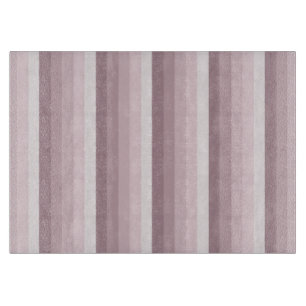 Planche À Découper Bandes d'ombre à quartz rose