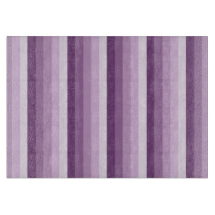 Planche À Découper Bandes d'ombre prune violette