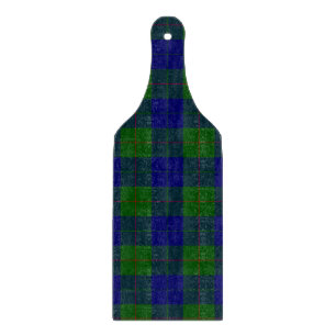 Planche À Découper Barclay tartan bleu vert plaid