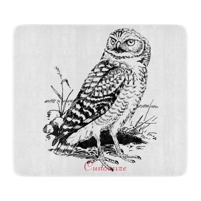 Planche À Découper Barne Owl Thunder_Cove (Devant)