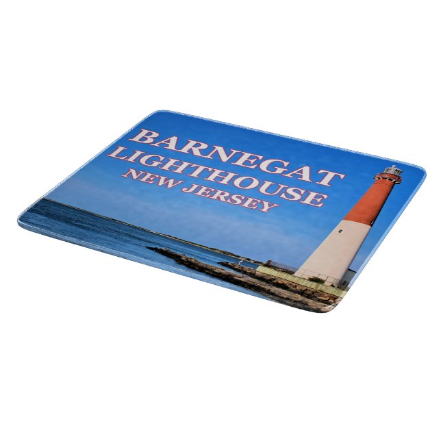 Planche À Découper Barnegat Lighthouse New Jersey Cutboard (Coin)