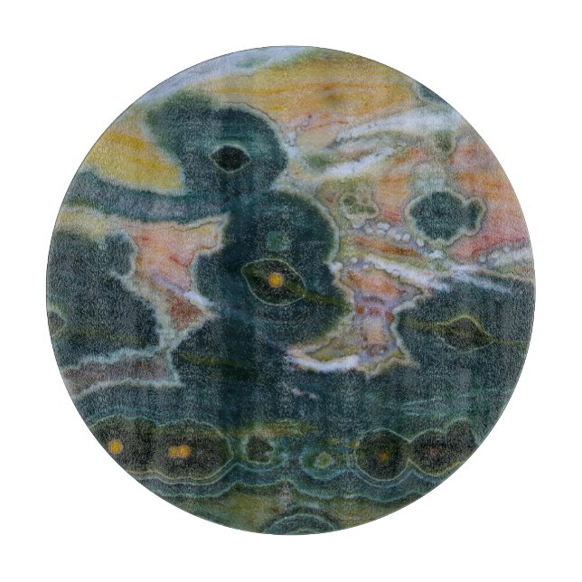 Planche À Découper Barrage de Jasper Océanique (Devant)