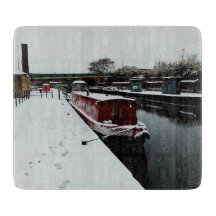 Bateau Canal, en hiver