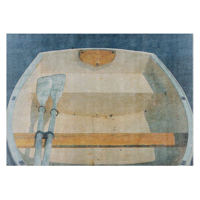 Planche À Découper Bateau en bois (Devant)