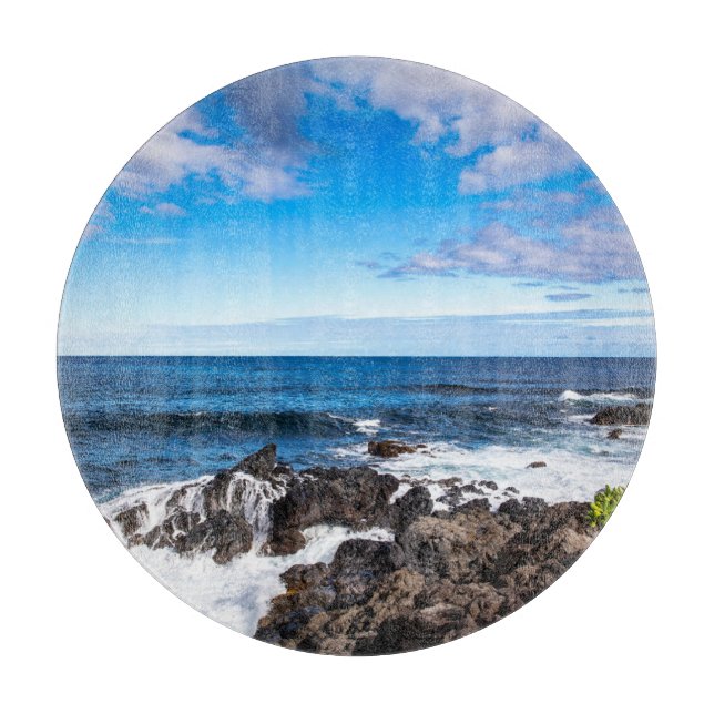 Planche À Découper Beaches tropicales | Parc national de Maui (Devant)