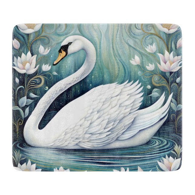 Planche À Découper Beau Swan (Devant)