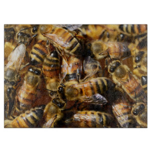 Planche À Découper Beaucoup d'abeilles de miel