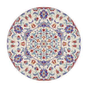 Planche À Découper Beauté de Mandala : Mosaïque culturelle colorée