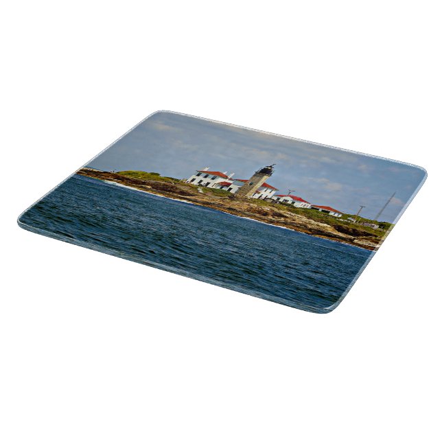 Planche À Découper Beavertail Lighthouse Rhode Island Cutboard (Coin)