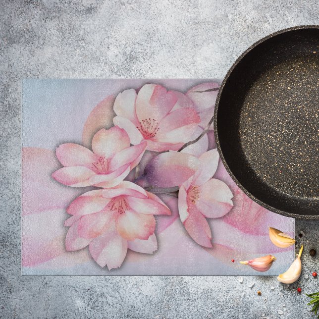 Planche À Découper Belle fleur de cerisier (Créateur téléchargé)