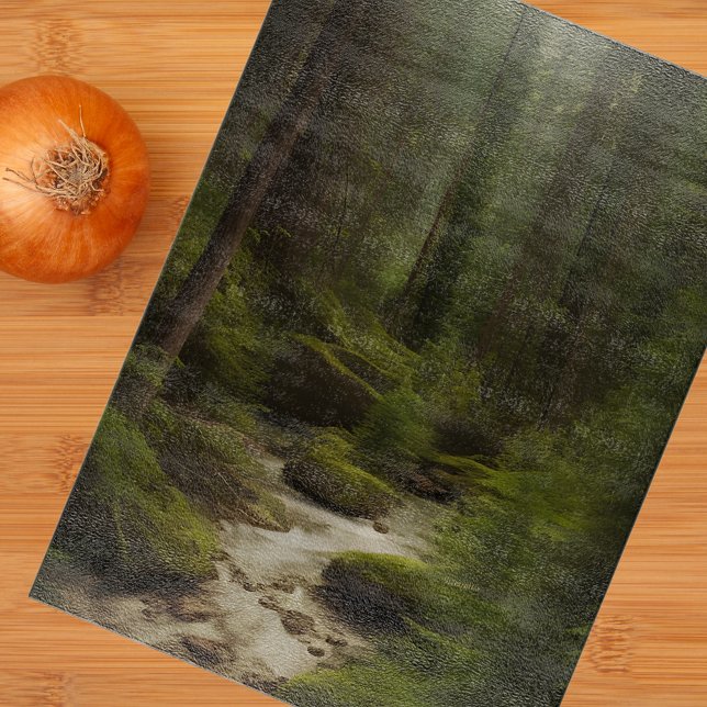 Planche À Découper  Belle scène forestière  (Créateur téléchargé)