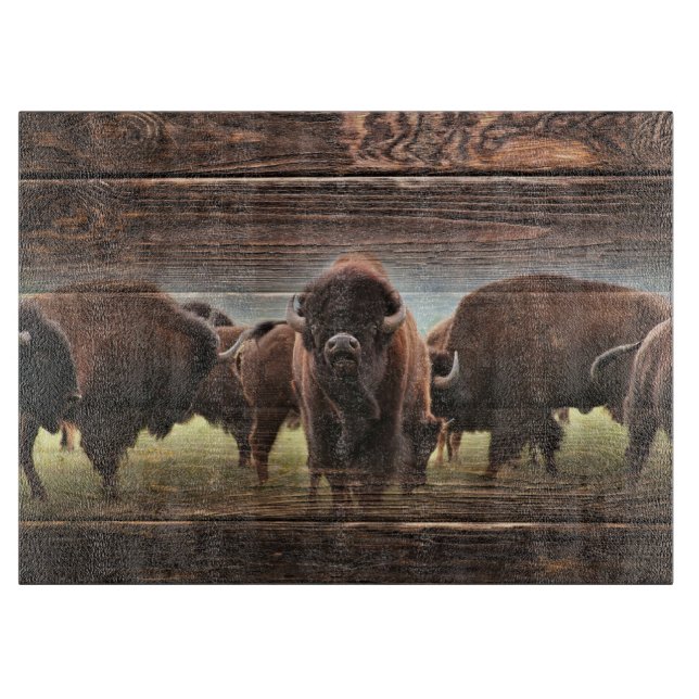 Planche À Découper Belle Trousse De Buffalo (Devant)