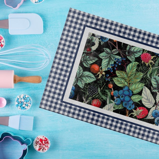Planche À Découper Berries Medley sur Country En vichy (Créateur téléchargé)