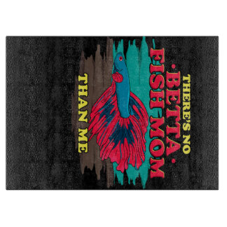 Planche À Découper Betta Fish Maman |Aquarium Lover