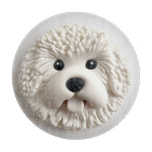 Planche À Découper Bichon Frise Dog 3D inspiré