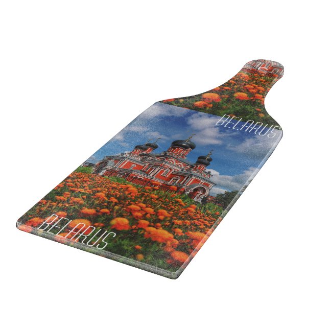 Planche À Découper Biélorussie Borisov Architecture de l'église de la (Coin)