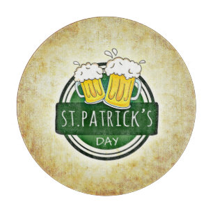 Planche À Découper Bières du jour Saint Patrick