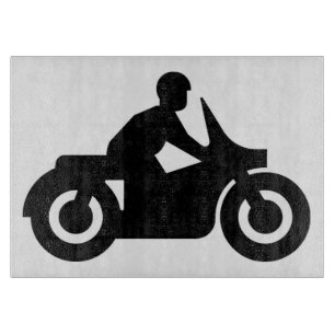 PLANCHE À DÉCOUPER BIKER GUY