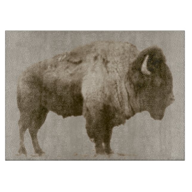 Planche À Découper Bison américain (Devant)