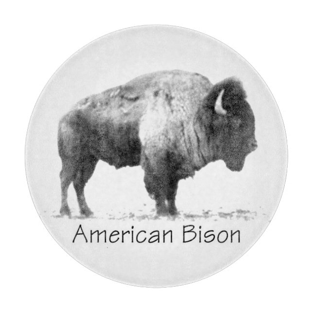 Planche À Découper Bison américain (Devant)