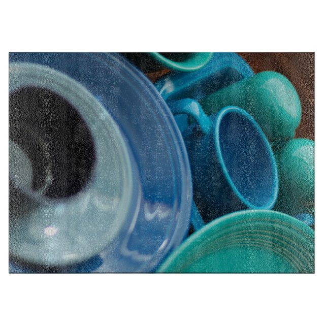 Planche À Découper Bleu Fiesta Cutboard Ware (Devant)