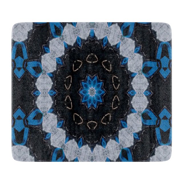 Planche À Découper Bleu matin et soir (Devant)