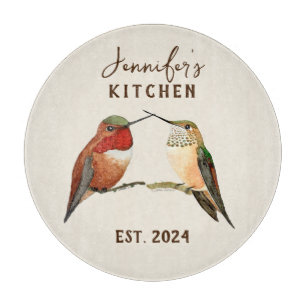 Planche À Découper Bloc-notes personnalisé Allen pour les colibris