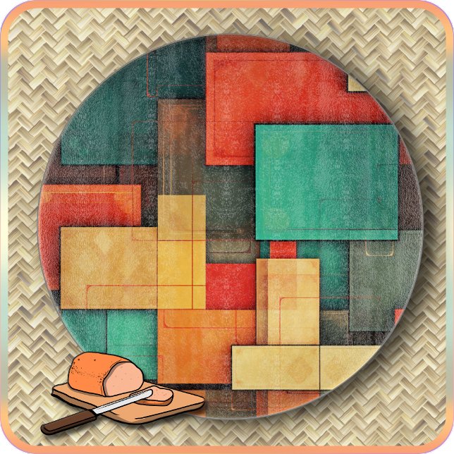 PLANCHE À DÉCOUPER - Blocs de couleur en plusieurs (Créateur téléchargé)