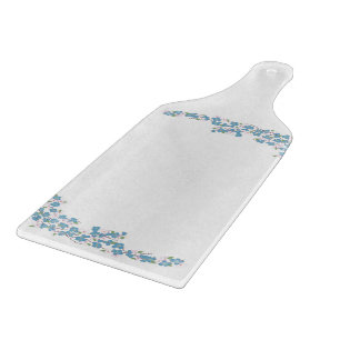 Planche À Découper Blossoms bleus