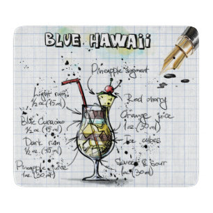 Planche À Découper Blue Hawaii