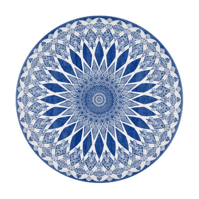 Planche À Découper Blue Pacific Tristyns Mandala (Devant)