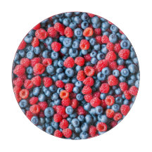 Blueberries and Raspberries