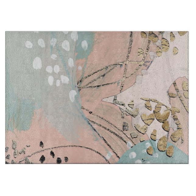 Planche À Découper Blush & Gold I (Devant)