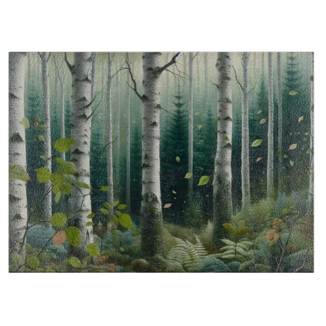 Planche à découper Bois de la Forêt Enchantée (Devant)