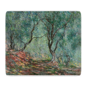 Planche À Découper Bois d'olivier dans les jardins de Moreno (par Mon