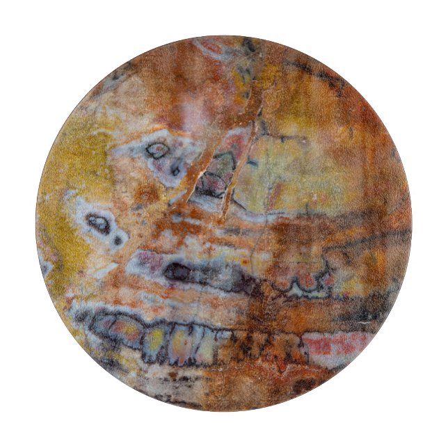 Planche À Découper Bois Pétrifié Brun (Devant)