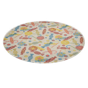 Planche À Découper Bonbons et motif de sucrerie