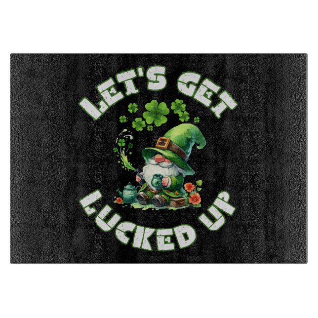 Planche À Découper Bonne fête de la Saint-Patrick (Devant)